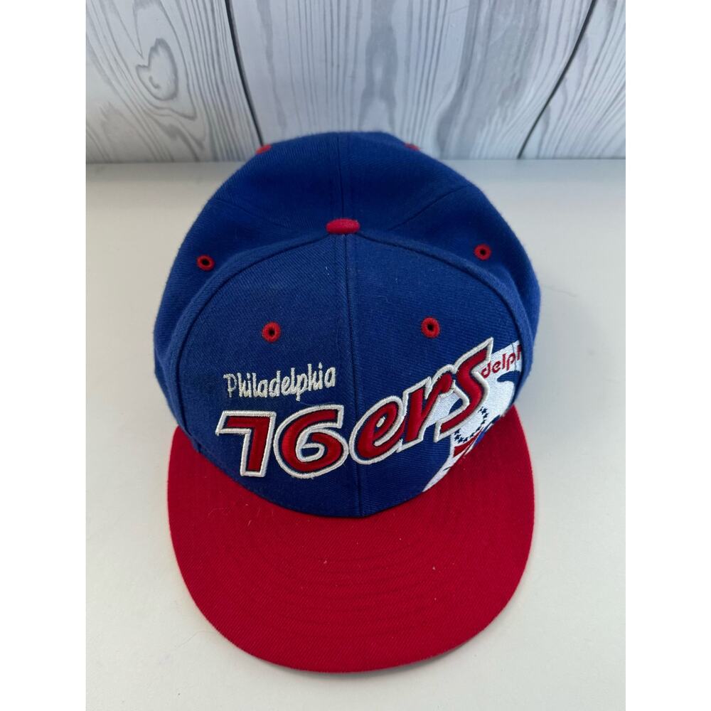 Philadelphia 76ers Hat Cap Hardwood Classics One Size